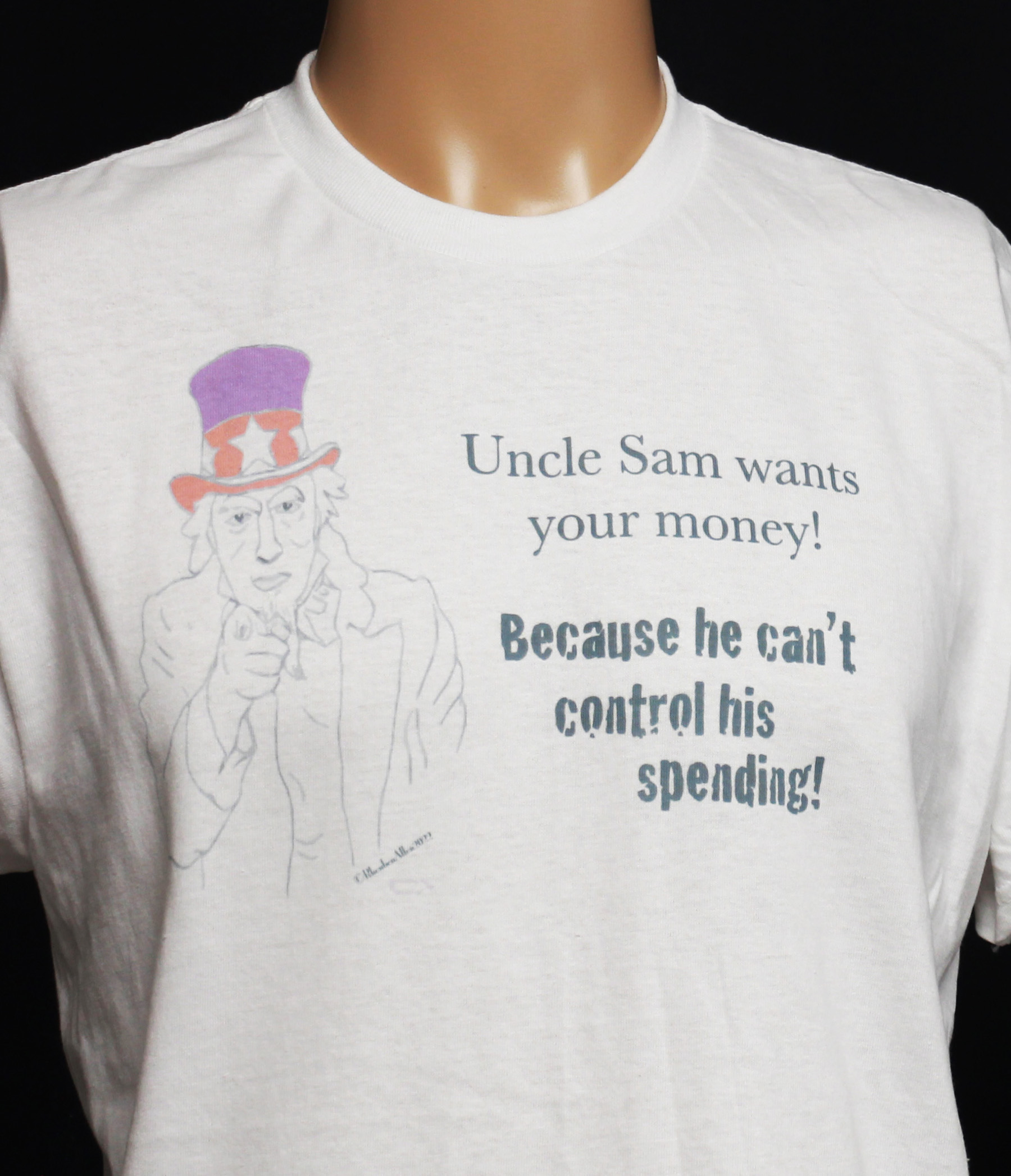 IUncle Sam wants your money because he can't control his spending