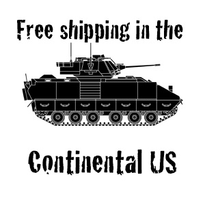 Free shipping in the CONTINENTAL US TANK