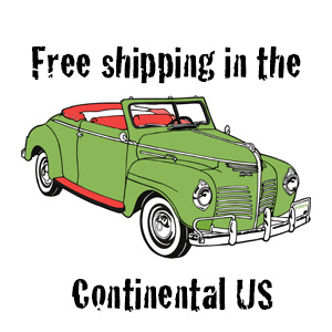 Free shipping in the continemtal US 4.5