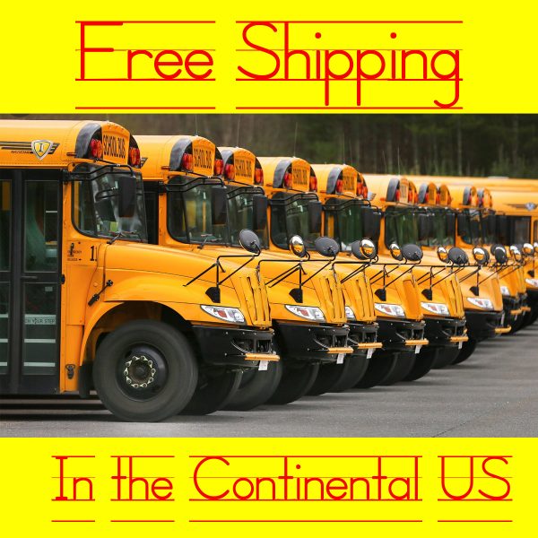 School uss Free shippong in the continental US